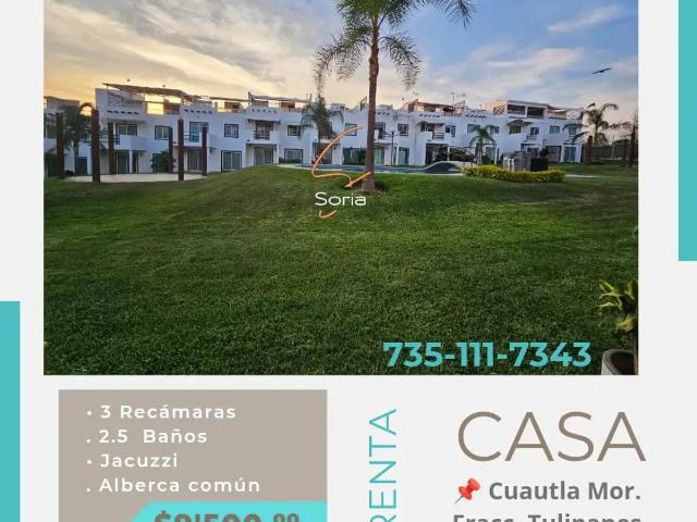 Casa en renta en Morelos