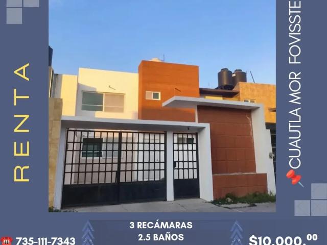 Casa en renta en Morelos