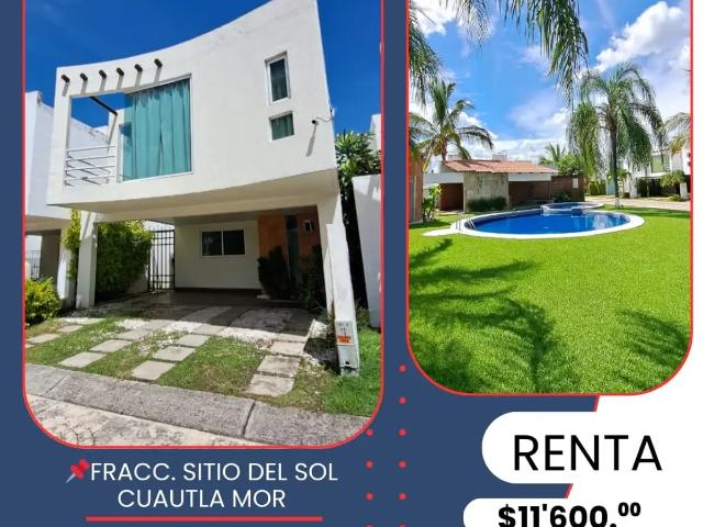 Casa en renta en Morelos