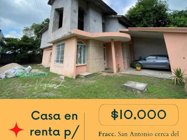 Casa en renta en Cunduacán, Tabasco