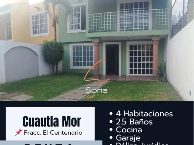 Casa en renta en Morelos