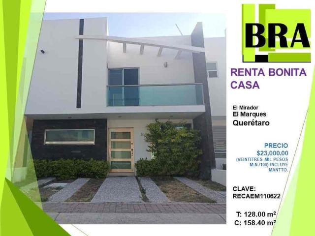 Casa en renta en El Marqués, Querétaro