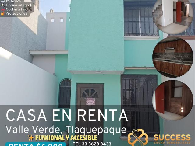 Casa en renta en Tlaquepaque, Jalisco