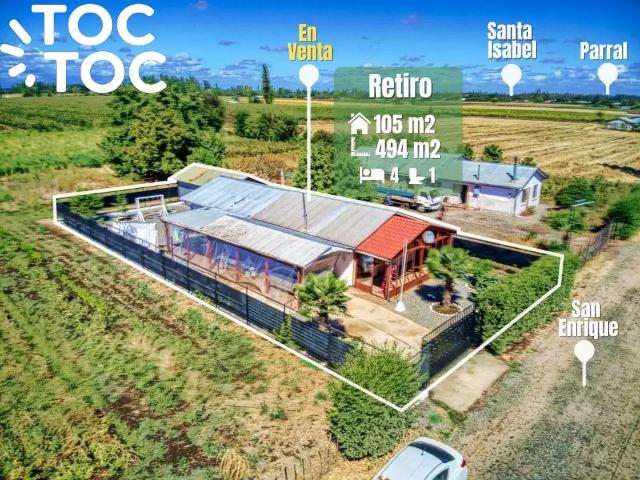 Casa en venta en Retiro, Maule