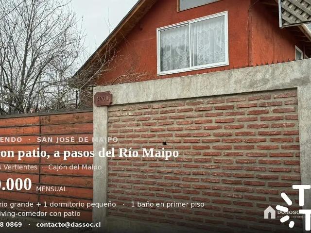 Casa en arriendo en El Melocotón, Metropolitana