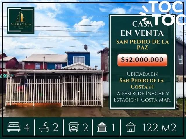 Casa en venta en San Pedro De La Paz, Biobío