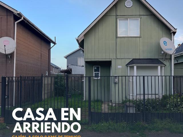 Casa en arriendo en Vilcún, La Araucanía
