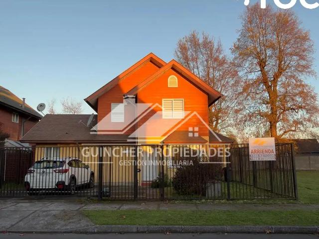 Casa en arriendo en Temuco, La Araucanía