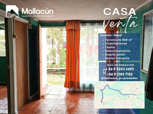 Casa en venta en Illapel, Coquimbo