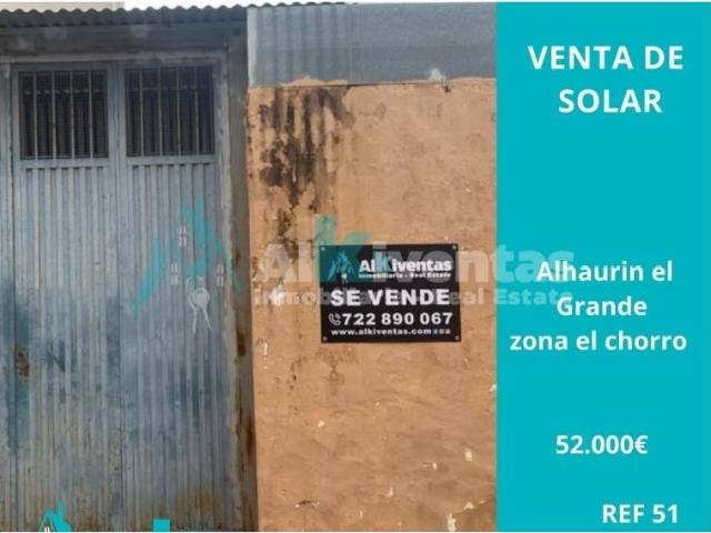 Terreno en venta en Alhaurín El Grande