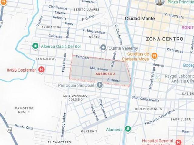 CASA EN VENTA EN ANAHUAC 2, CIUDAD MANTE, TAMAULIPAS