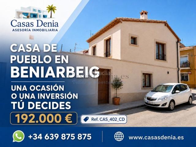 Casa en venta en la Marina Alta, Valencia