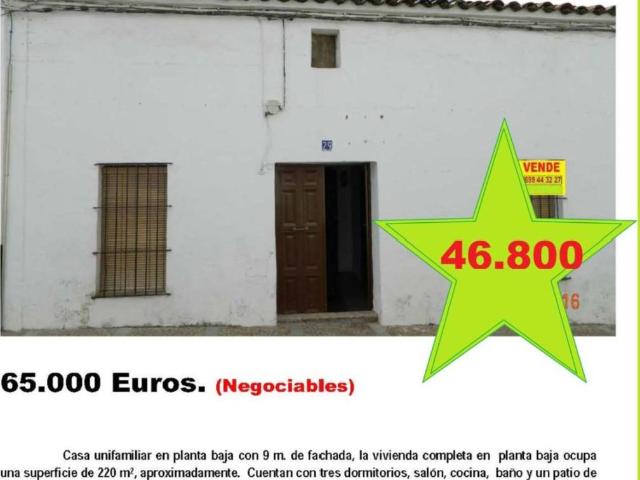 Casa en venta en Cabeza La Vaca