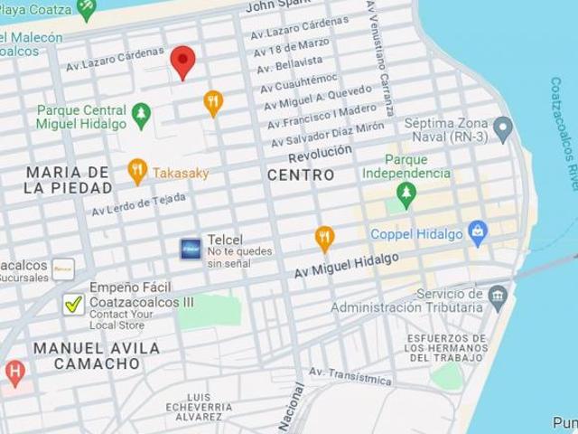 CASA EN VENTA EN CALLE AV. BELLAVISTA COL. MARÍA DE LA PIEDAD Coatzacoalcos C.P. 96400 VERACRUZ