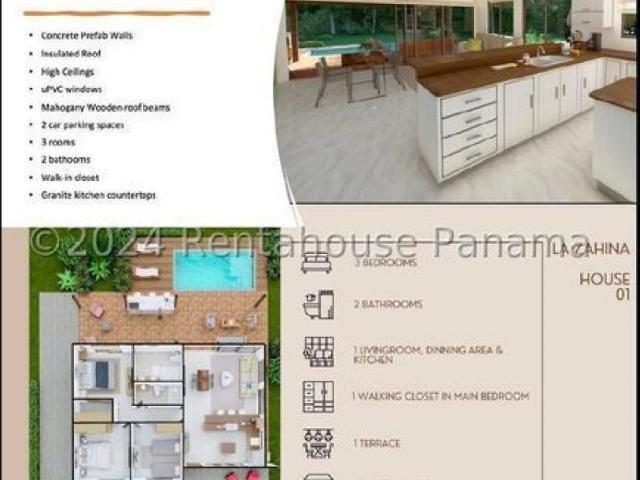 Casa en Venta en Cañas Los Santos 268 m2. 3 hab