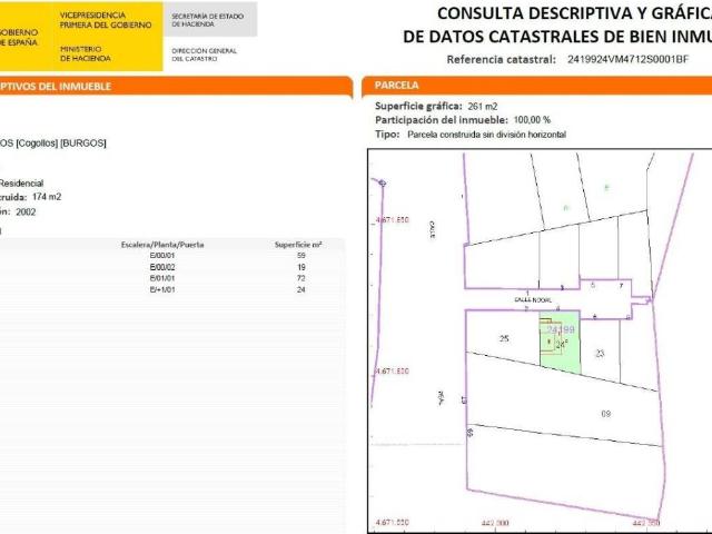 Casa en venta en Cogollos, Castilla y León