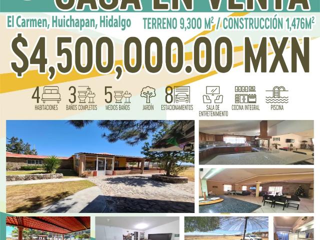 Casa en venta en Huichapan, Hidalgo