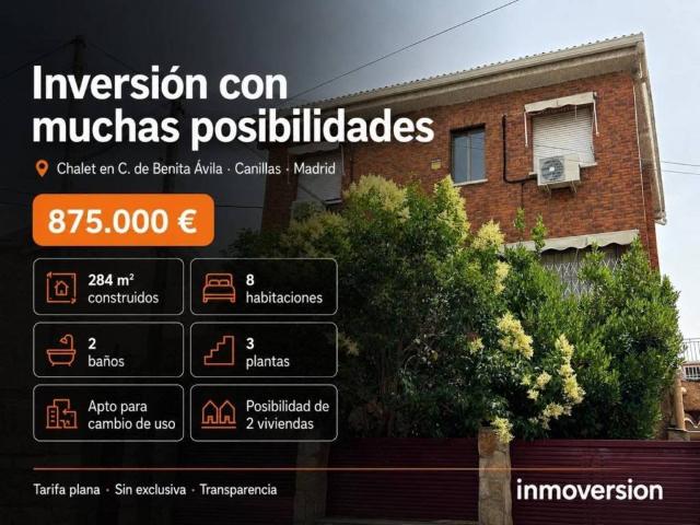 Casa en venta en Hortaleza, Madrid