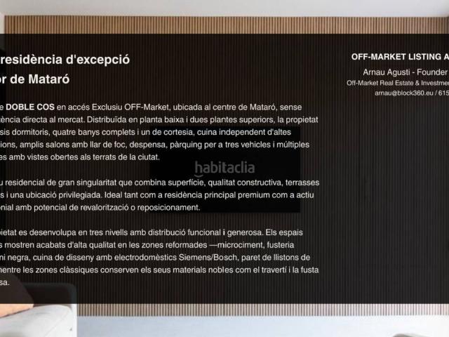 Casa en venta en els Molins, Maresme