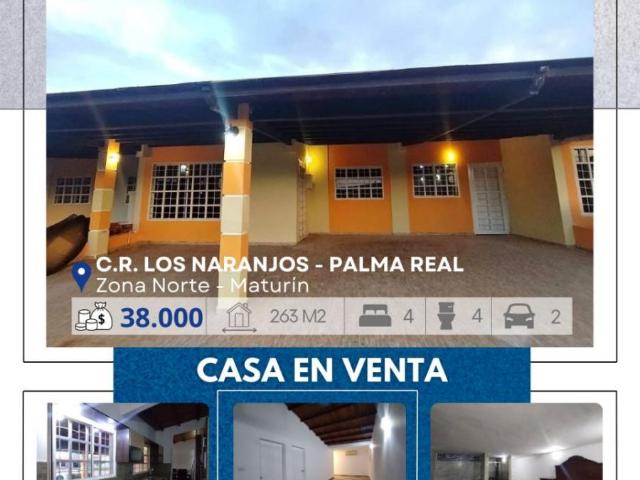 Casa en venta en Maturín, Monagas