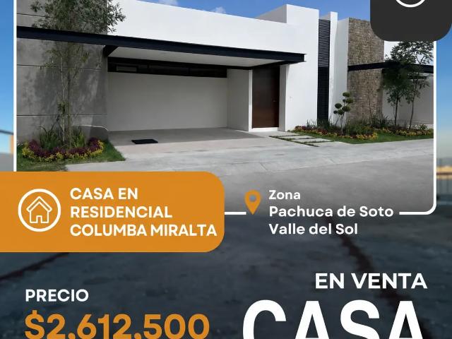 Casa en venta en Pachuca De Soto, Hidalgo