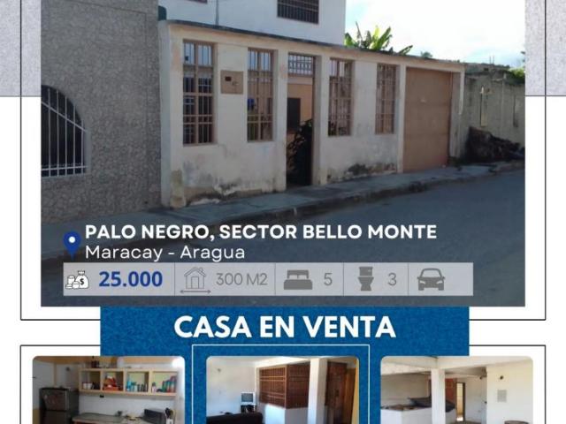 Casa en venta en Palo Negro, Aragua