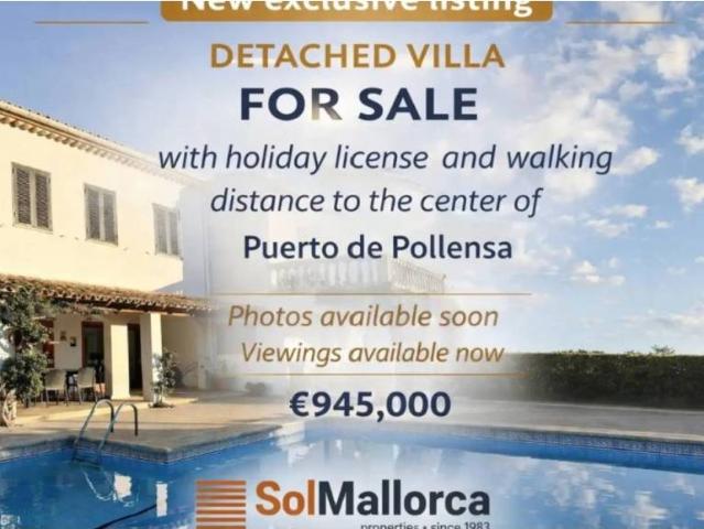Casa en venta en Port de Pollença, Serra de Tramuntana