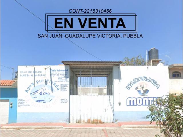 Casa en venta en Guadalupe Victoria, Puebla