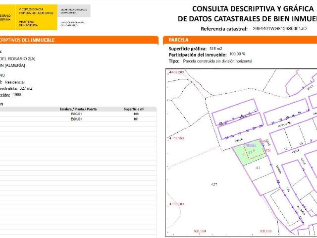 Casa en venta en Lubrín, Andalucía