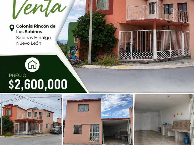 Casa en venta en Sabinas Hidalgo, Nuevo León