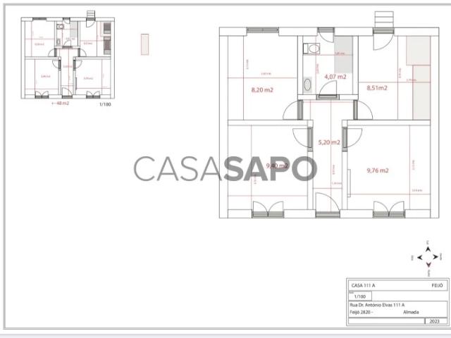 Casa alugar em Alembrança, Almada