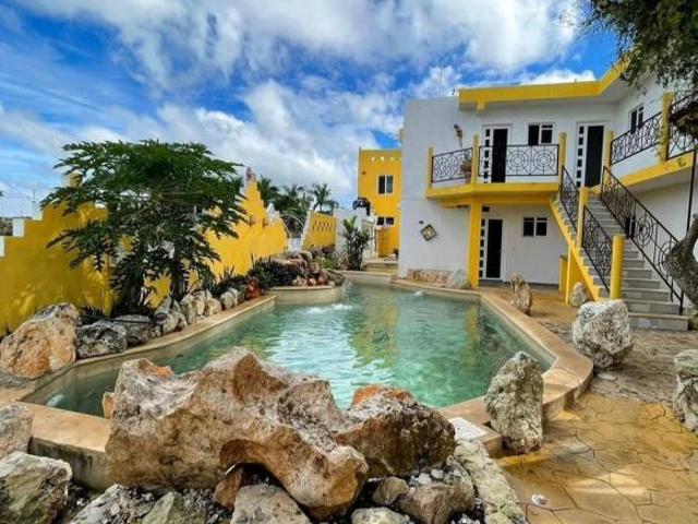 CASA, HOTEL EN VENTA EN IZAMAL YUCATÁN, PUEBLO MÁGICO,IDEAL PARA INVERSIONISTAS