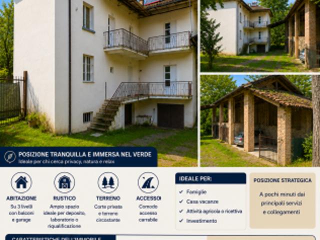 Appartamento in vendita a Borgoratto Mormorolo, Pavia