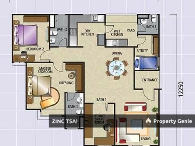 Condominium for rent in Petaling, Damansara Damai
