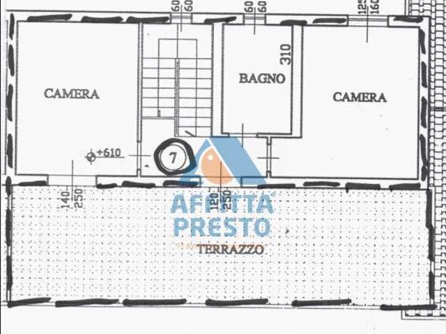 Appartamento in affitto a La Scala, San Miniato