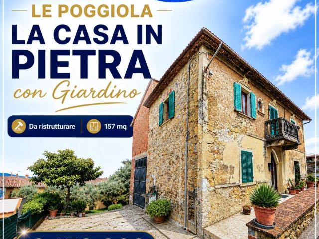 Villa Indipendente in vendita a Poggiola, Palazzo Del Pero