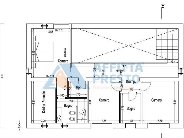 Villa Indipendente in vendita a Unione dei comuni Valle del Savio, Cesenà