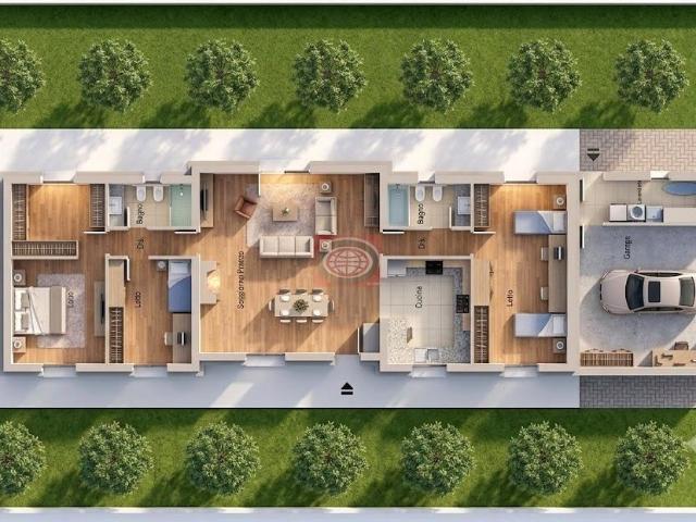 Villa Indipendente in vendita a Unione dei comuni Valle del Savio, Cesenà