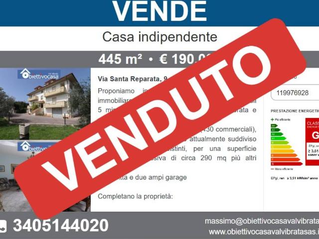 Villa Indipendente in vendita a Unione dei Comuni della Val Vibrata, Civitella Del Tronto