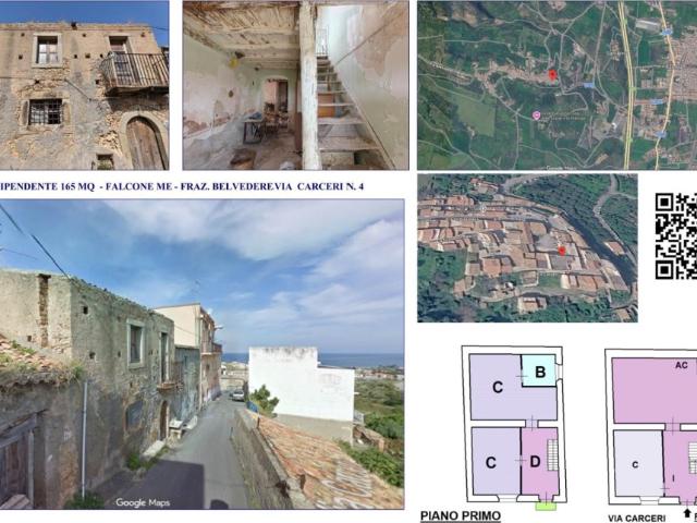 Villa Indipendente in vendita a Belvedere, Falcone