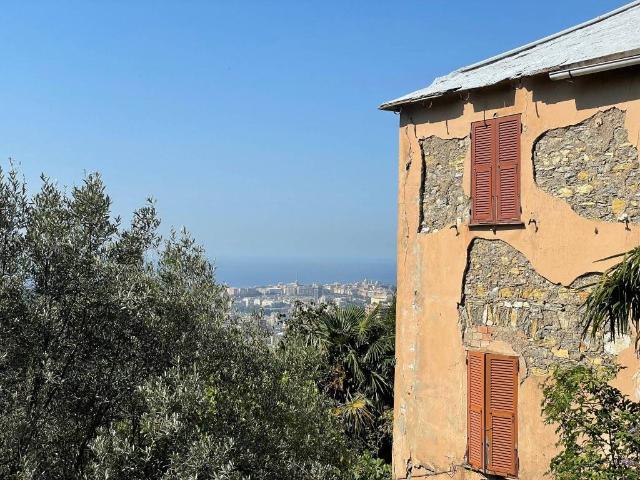 Villa Indipendente in vendita a Bassa Val Bisagno, Serra Riccò