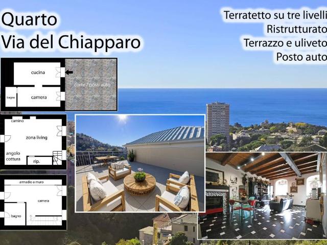 Villa Indipendente in vendita a Quarto Alta, Serra Riccò