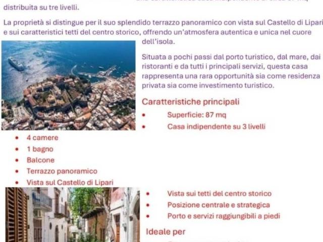 Villa Indipendente in vendita a Panarea, Sicilia