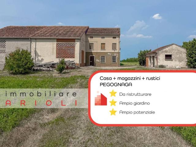 Villa Indipendente in vendita a Pegognaga, Lombardia