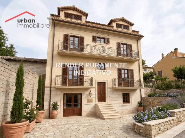 Villa Indipendente in vendita a Poggio Picenze, Abruzzo