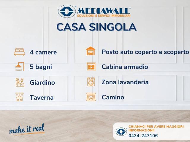 Villa Indipendente in vendita a Torre, Pordenone