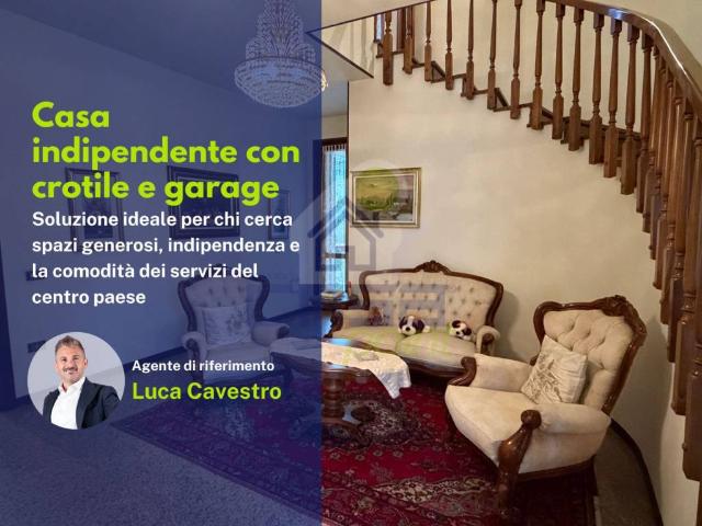 Villa Indipendente in vendita a Rivarolo Del Re, Lombardia