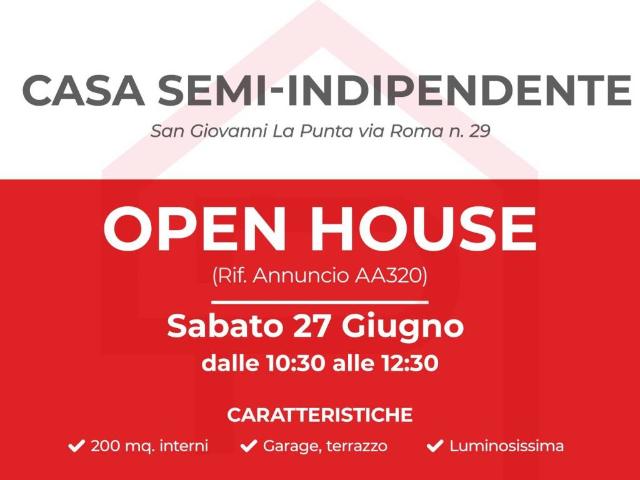 Villa Indipendente in vendita a Trappeto, San Giovanni La Punta