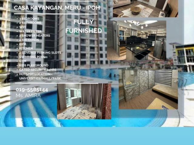 Apartment for rent in Perak, Tanjong Ipoh