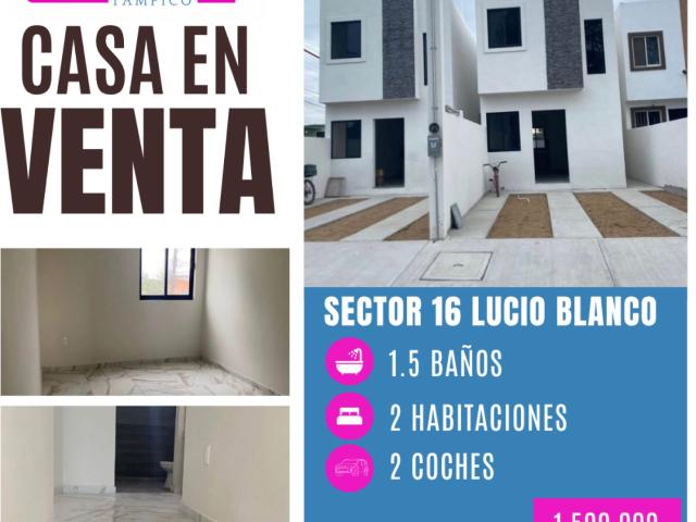 Casa en venta en Ciudad Madero, Tamaulipas
